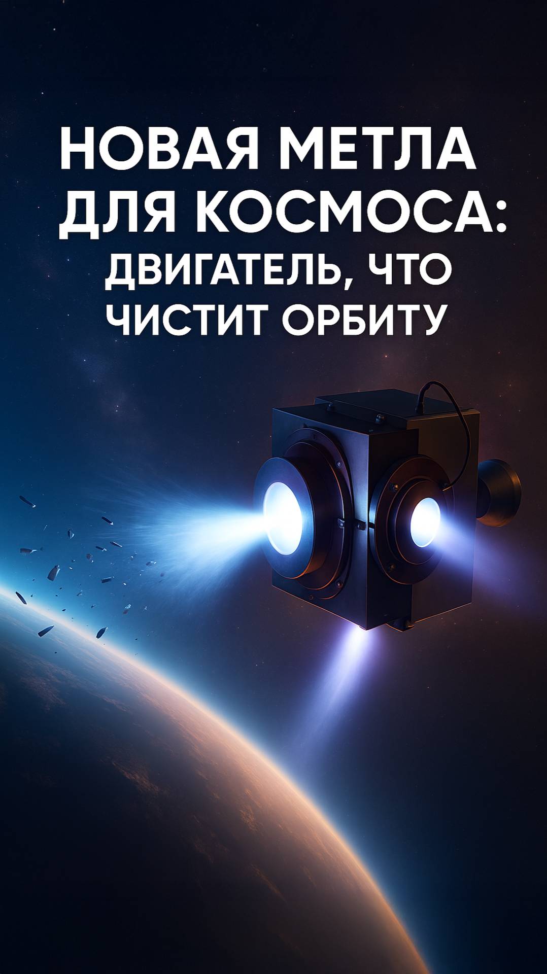 Двунаправленный плазмодвигатель: безопасная уборка орбиты шаг за шагом смотреть онлайн