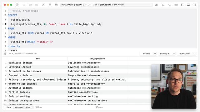 87. Highlighting Matches