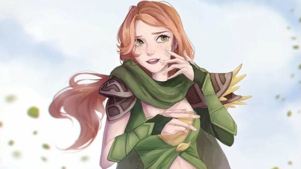 Windranger средняя линия vs Storm Spirit  (Просто нормальная игра)