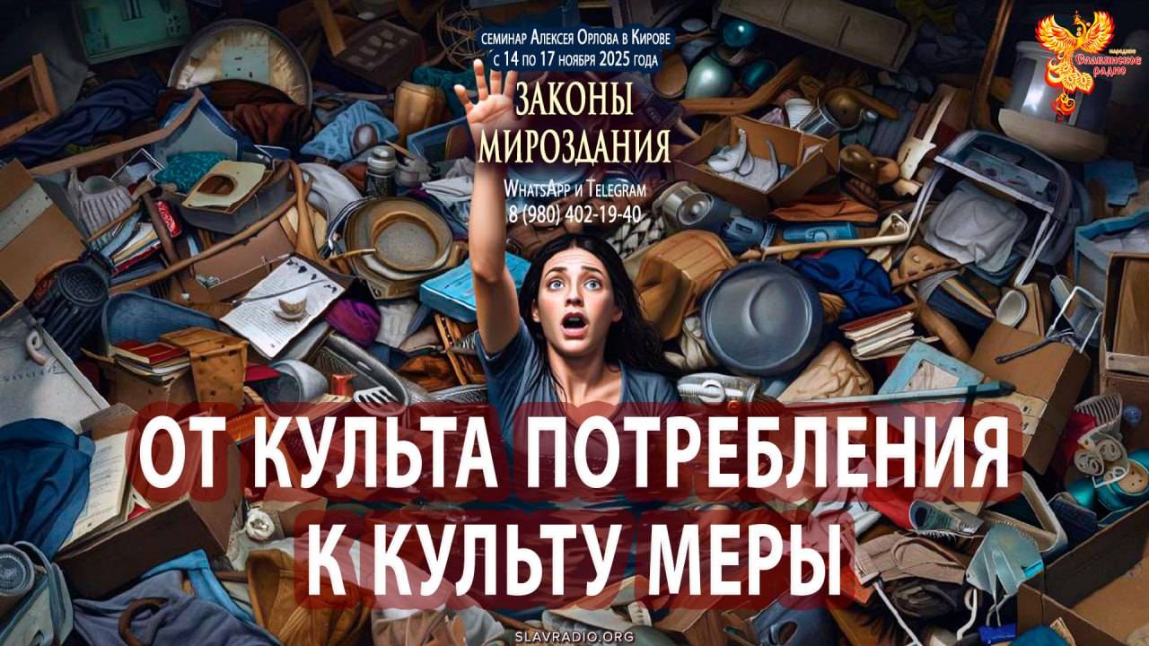 От культа потребления к культу меры смотреть онлайн