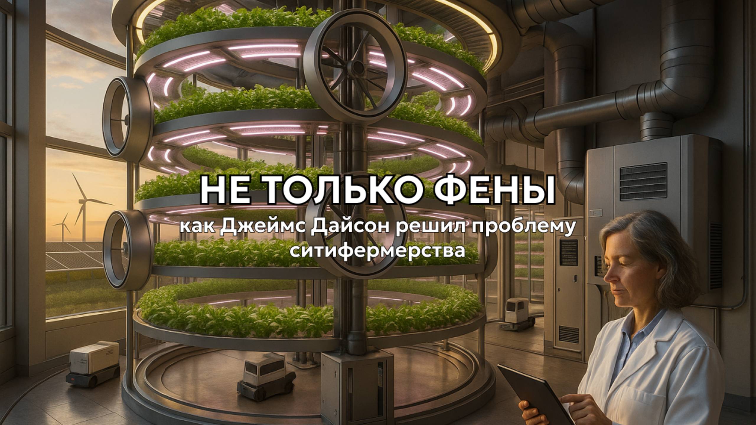 Как Джеймс Дайсон решил проблему вертикального фермерства? смотреть онлайн