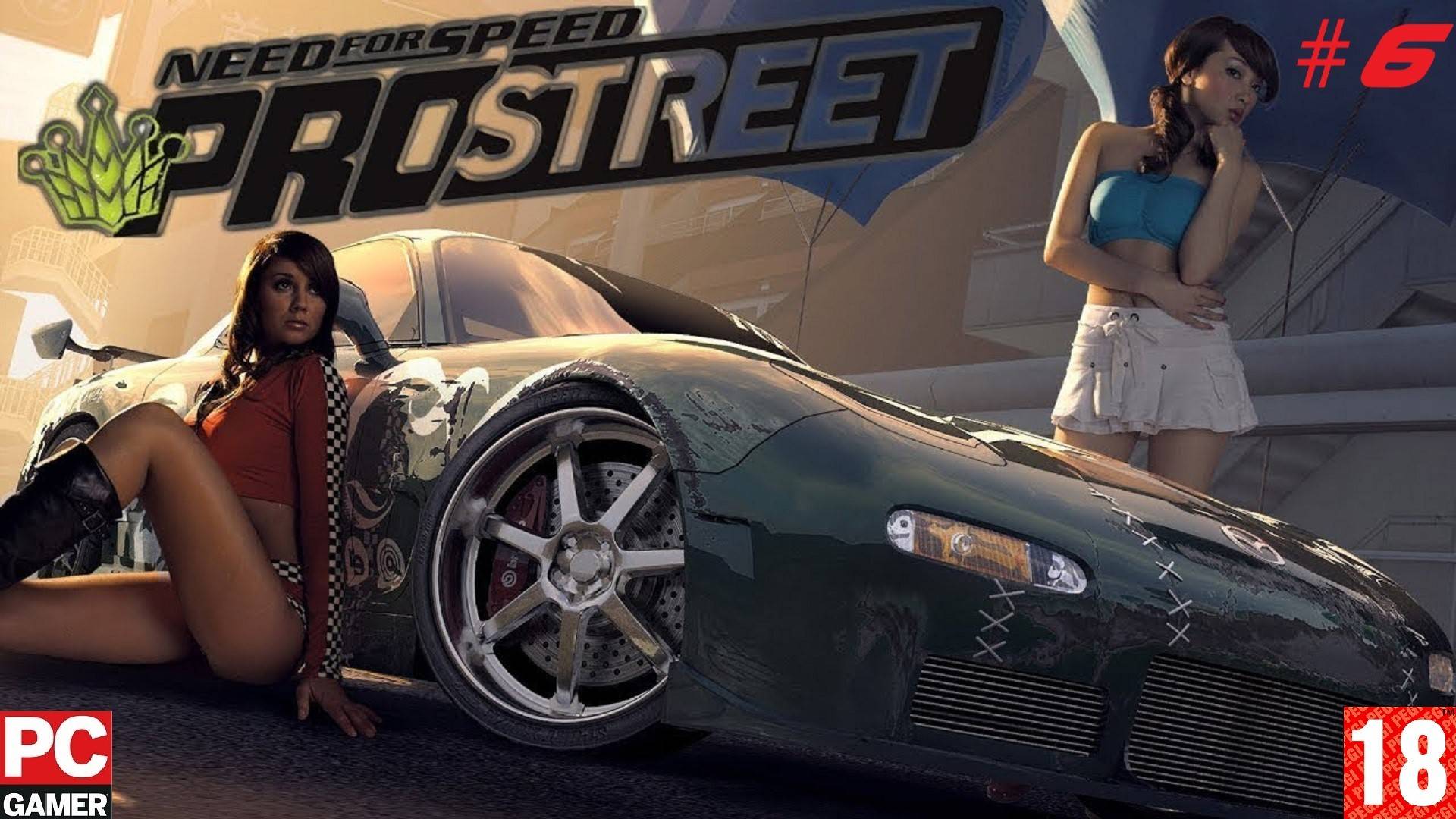 Need for Speed™ ProStreet (2007) (PC) - Прохождение #6. (без комментариев) на Русском.