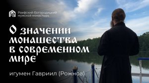 Монашество как духовный спецназ. Игумен Гавриил (Рожнов)