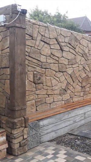 декор  стен фасада.  мастер  класс  от .мастер .г.Ростов на Дону. Максим