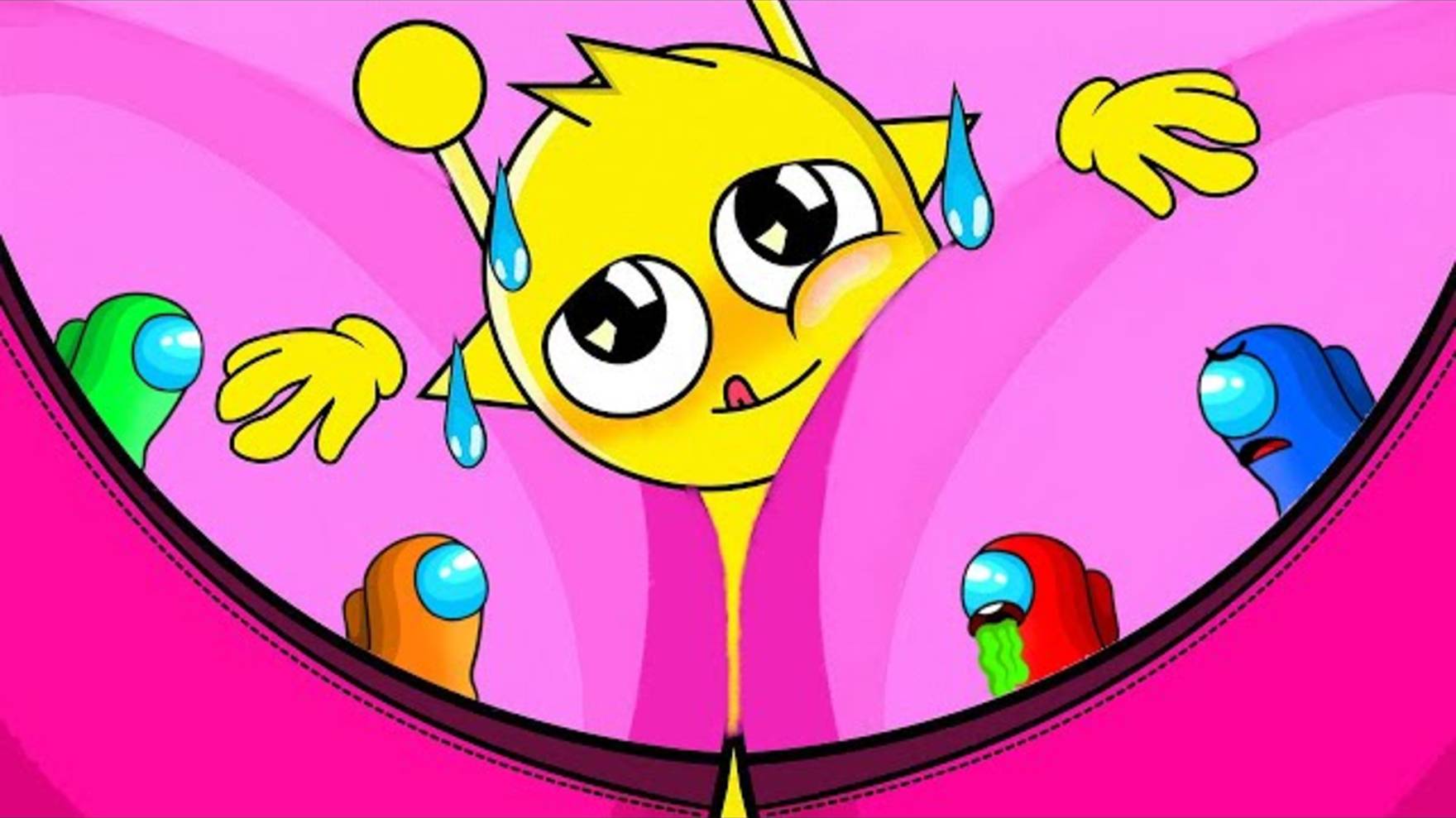 АМОГУС разозлил Спрунки ПИНКИ, анимация смотреть онлайн