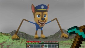 😳 Я НАШЛА ГОНЩИКА ПОЖИРАТЕЛЯ ИЗ ЩЕНЯЧИЙ ПАТРУЛЬ в МАЙНКРАФТ #Майнкрафт #щенячийпаруль