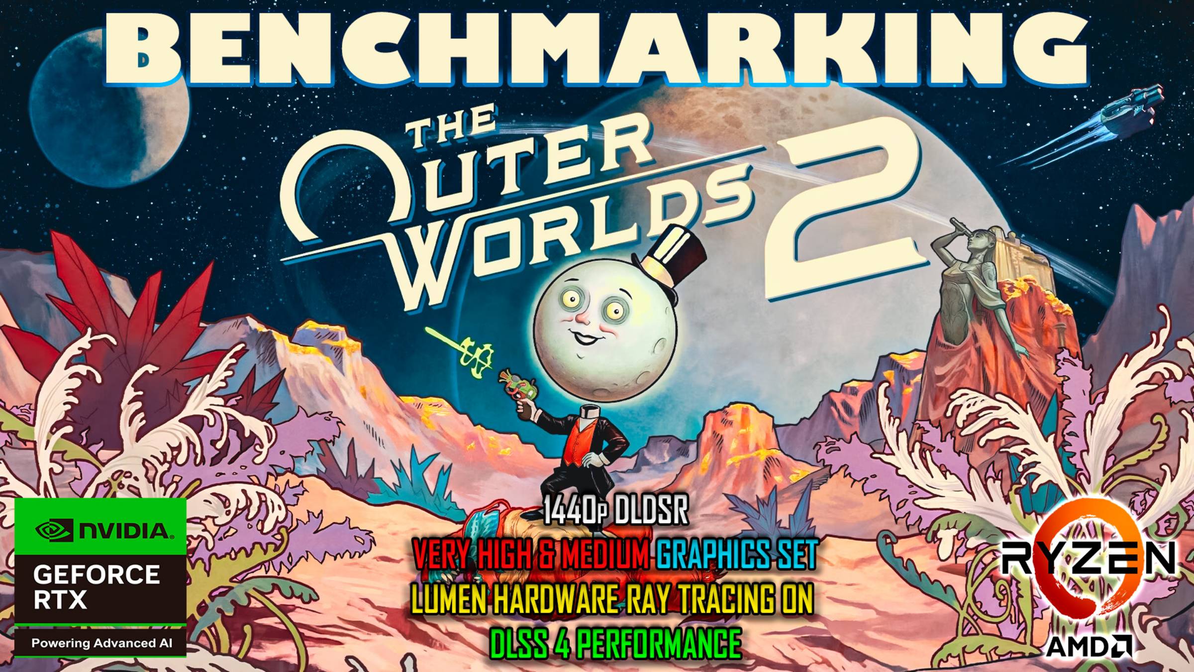 The Outer Worlds 2 QHD RTX 3070 RAY TRACING ULTRA SET DLSS 4 | Lenovo Legion 5 смотреть онлайн