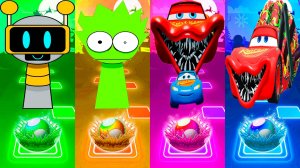 Coffin Dance Спрунки и Машина Маккуина 115 уровень - Мультики про Спрунке | в Tiles Hop