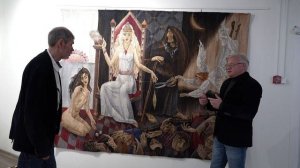 18.10.2025. Обсуждение гобеленов Андрея Мадекина в галерее Елены Громовой. Часть 1.