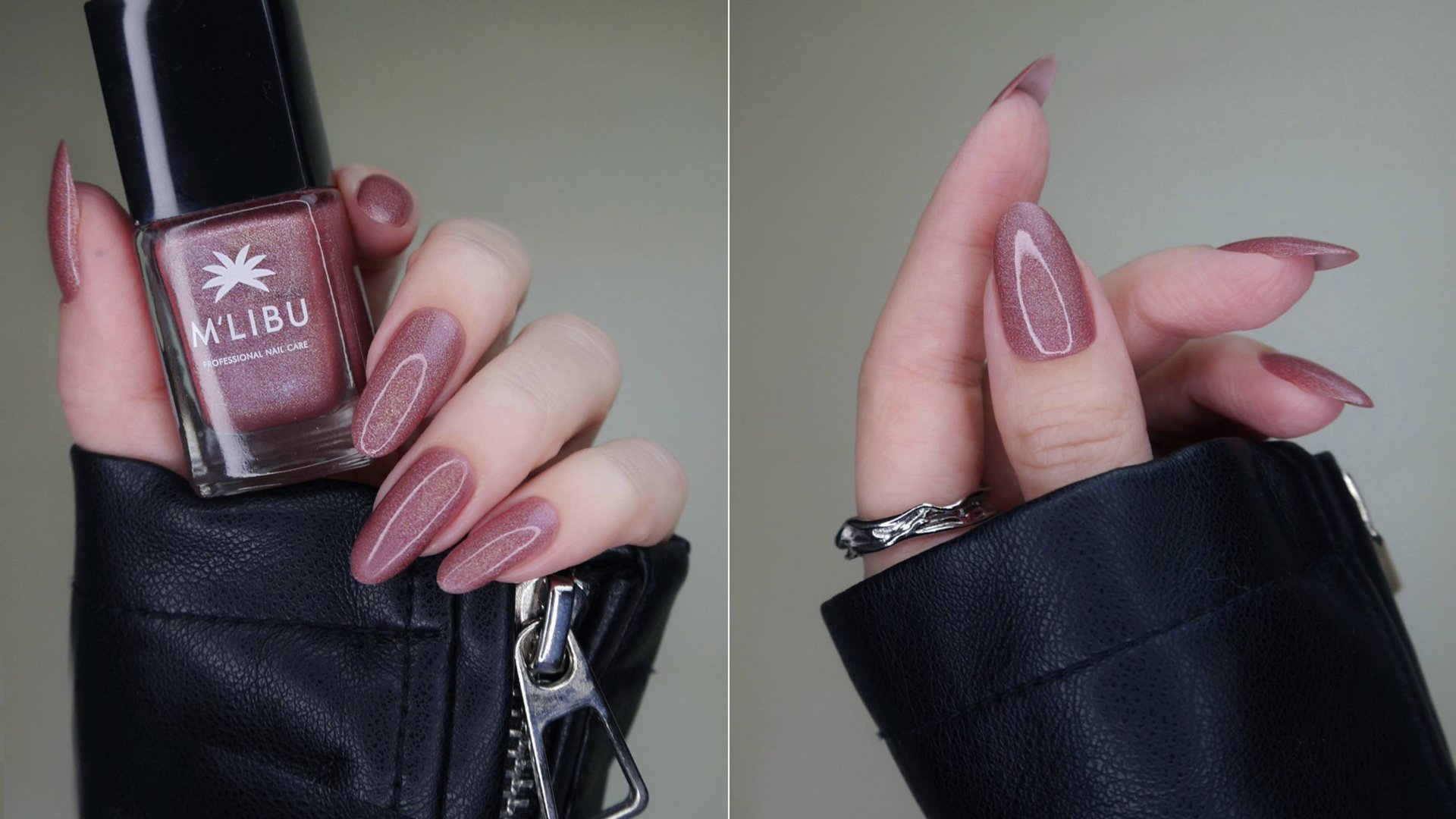 Маникюр обычным лаком, классическое однотонное покрытие