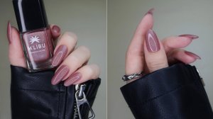 Маникюр обычным лаком, классическое однотонное покрытие