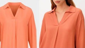 Как сшить V-образный вырез горловины