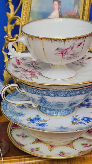 Фарфор винтаж антиквариат в буднях ❣ 👑❣ Элла Австралия  спасибо за мой  Youtube. #россия #ретро