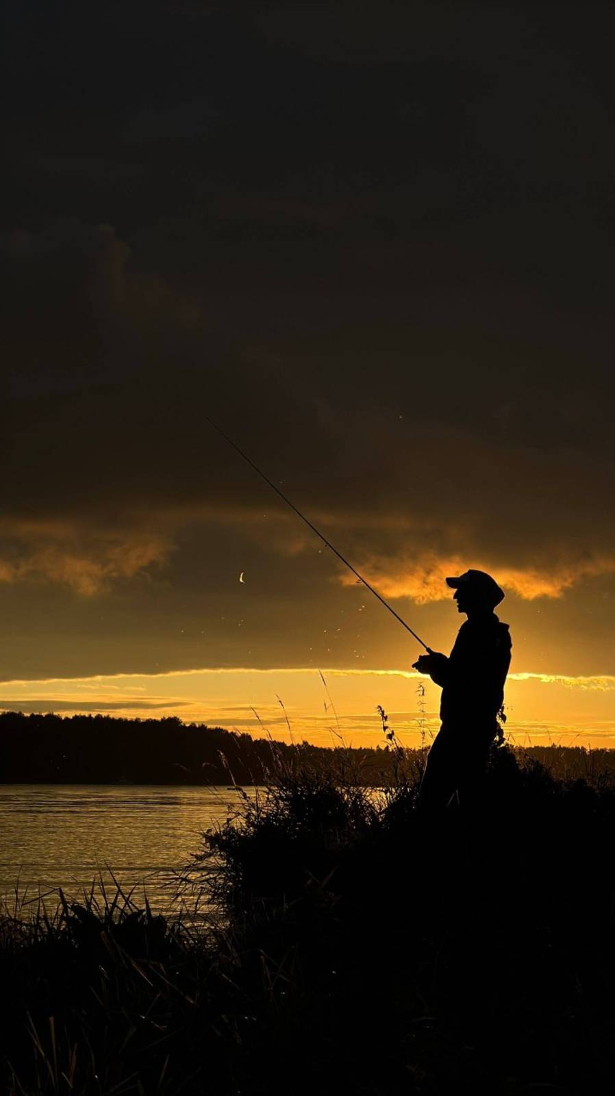 Рыбалка Приятные моменты. Супер закат.