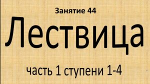 Лествица. Часть 1. Лекция о. Вячеслава в воскресной школе храма св. прмц. Евгении. 5.10.25
