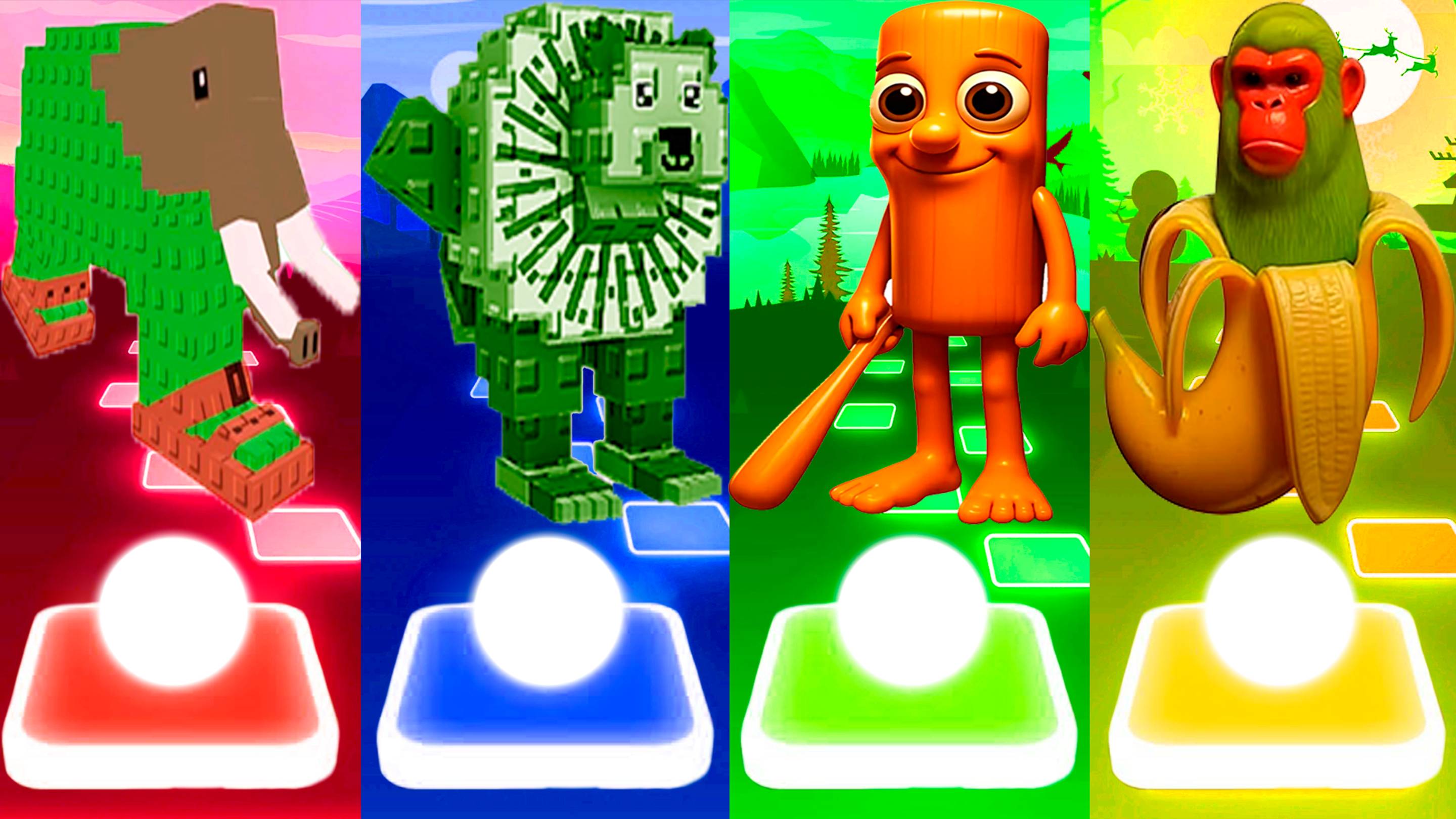 ЛИРИЛИ ЛАРИЛА 🆚 ПИПИ КИВИ 🆚 ТУН ТУН ТУН САХУР 🆚 ШИМПАНЗИНИ БАНАНИНИ | Tiles Hop №257 смотреть онлайн