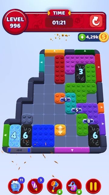 Color Block Jam 996 Уровень смотреть онлайн