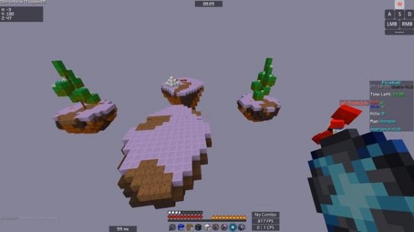 дуэль на фаербол файте ASMR