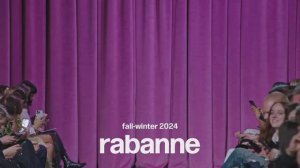 Показ женской коллекции Rabanne осень-зима 2024-2025