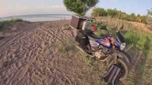 Одиночный дальняк из Красноярска на Памир на Bajaj Boxer 150 X. Часть 4.2. Четвертый день в пути.