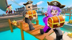 УСТРАИВАЕМ ГРАБЕЖИ В МОРЕ ПИРАТОВ! Roblox Sea of Pirates