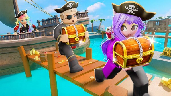 УСТРАИВАЕМ ГРАБЕЖИ В МОРЕ ПИРАТОВ! Roblox Sea of Pirates