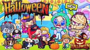 ХЕЛЛОУИН 🎃 в САДИКЕ у МАЛЫШЕЙ/♥️AVATAR WORLD ИСТОРИЯ♥️