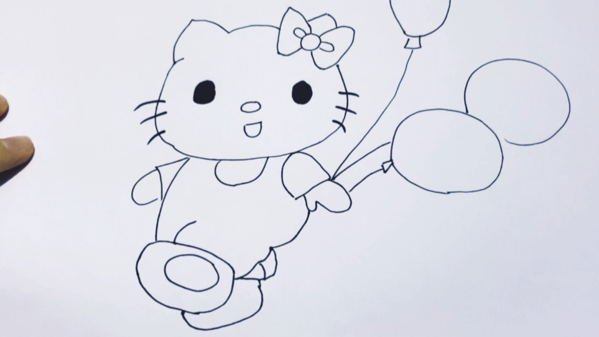 Хеллоу Китти. Рисуем Вместе. смотреть онлайн