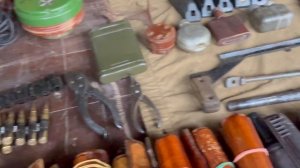 Блошиный рынок Москвы. Находки из оружия. Moscow Flea Market. Weapons finds #обзор