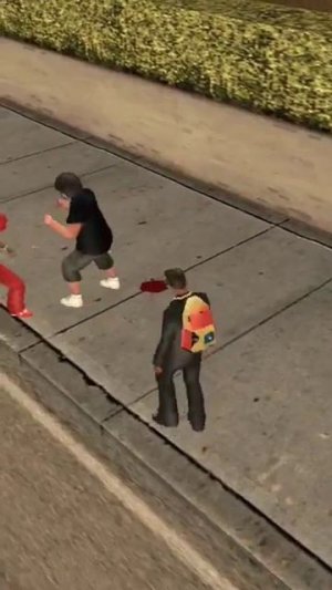 GTA: San Andreas - npc battle Part #48 (←bmydj vs smyst→)