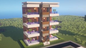 Майнкрафт как построить МНОГОЭТАЖНЫЙ ДОМ #майнкрафт #постройки красивый дом