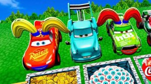 Машинки летают и прыгают! Развивающие мультики Машины помощники. Мультфильмы про машинки