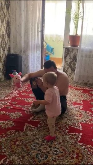 Из прошлого.Первые шаги.10 месяцев.