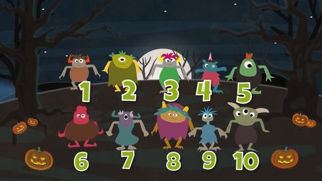 Halloween Song For Kids, Halloween Creatures , The Singing Walrus