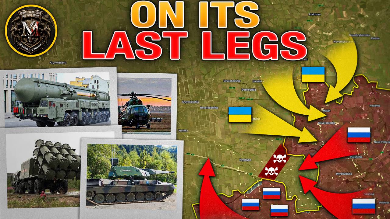 Ukraine Is Gradually Plunging Into Darkness🌑⚡️Powerful Counterattacks Near Pokrovsk💥 MS 2025.10.27 смотреть онлайн