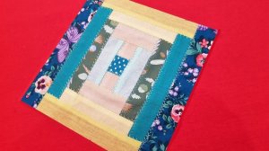 Классика лоскутного шитья. Лоскутный блок "Колодец"