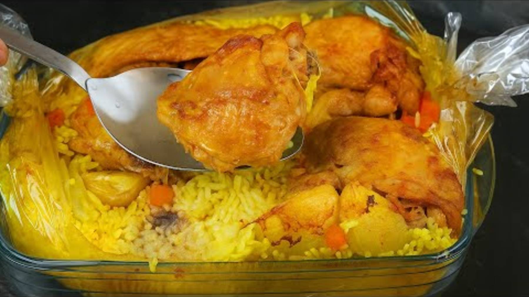 Курицу с рисом кладу в рукав, и в духовку. Вкуснее чем ПЛОВ смотреть онлайн