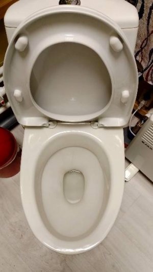 Как легко и очень просто убрать воду из перелива унитаза для консервации канализации для зимы.