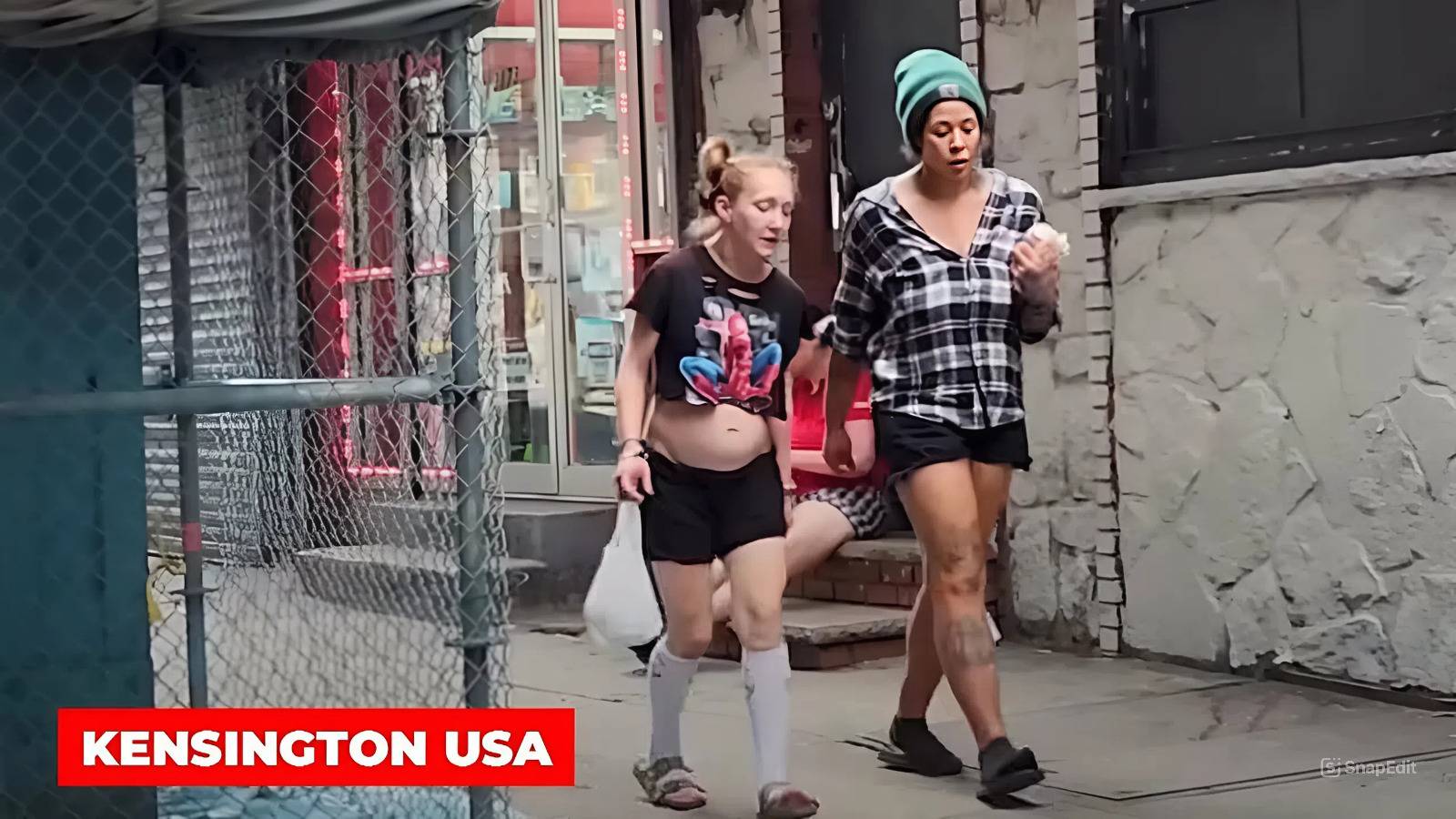 Как живет Америка. Прогулка по Кенсингтону. Филадельфия. США