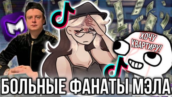Реакция на больных фанатиков Мэллстроя из тик тока!