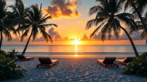 Tropical Beach Chill ｜ Deep House & Ocean Sunset Vibes (2-Hour+ Mix)