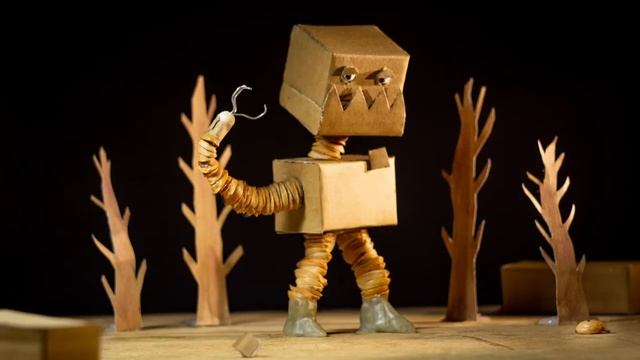 📦Animated Cardboard Box📦 [ Stop Motion Short-film ] by Toni Alarco смотреть онлайн
