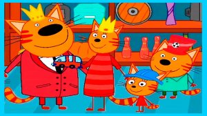 ТРИ КОТА - Кукольный домик для котиков - Мультик для малышей