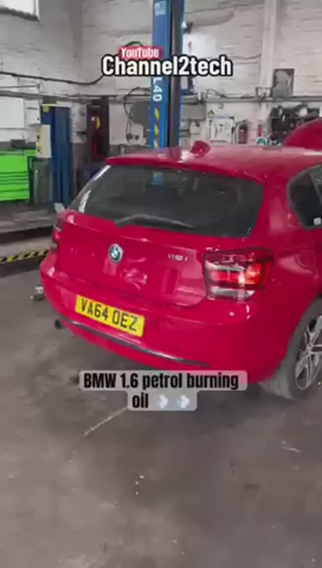 Утечка масла на BMW 1.6, Замена маслосъемных колпачков и полного комплекта цепи ГРМ смотреть онлайн