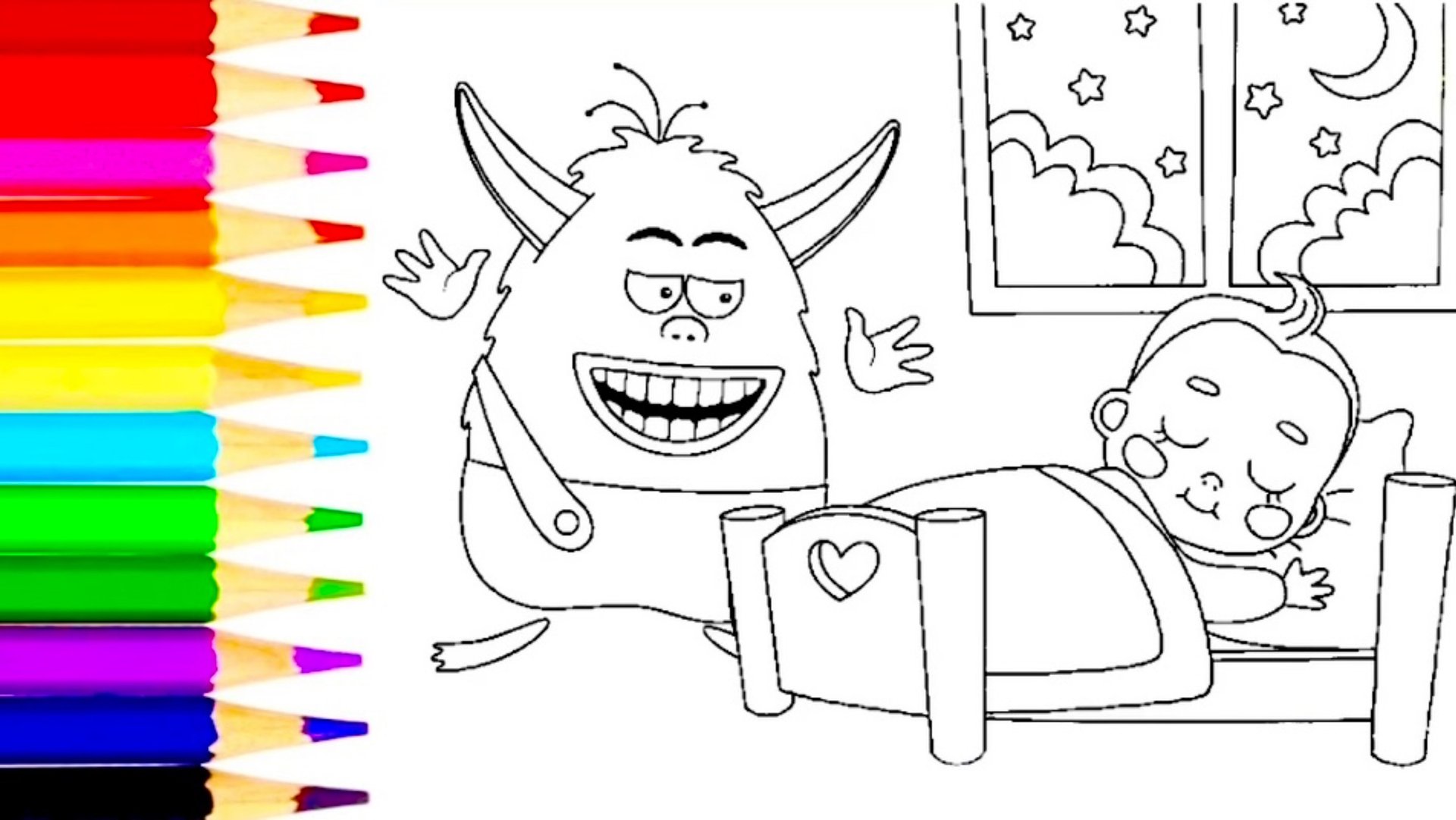 Раскраска для детей | мультики с игрушками | видео для детей ❤️ смотреть онлайн