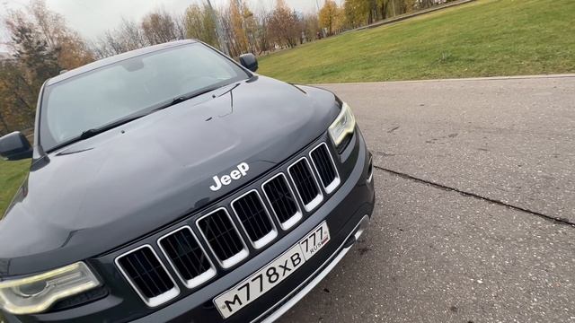 Джип Гранд Чероки 2013 рест 3,0 дизель Серый смотреть онлайн