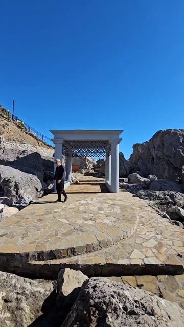 Крым Амфорный пляж Форос