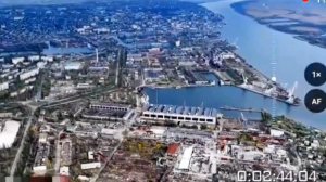 Город Херсон с воздуха. Октябрь 2025 года