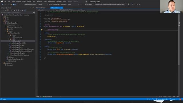 02-Project-Walkthrough-and-first-C++-Class-(13-12-) смотреть онлайн