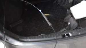 Замена троса багажника тойота корола